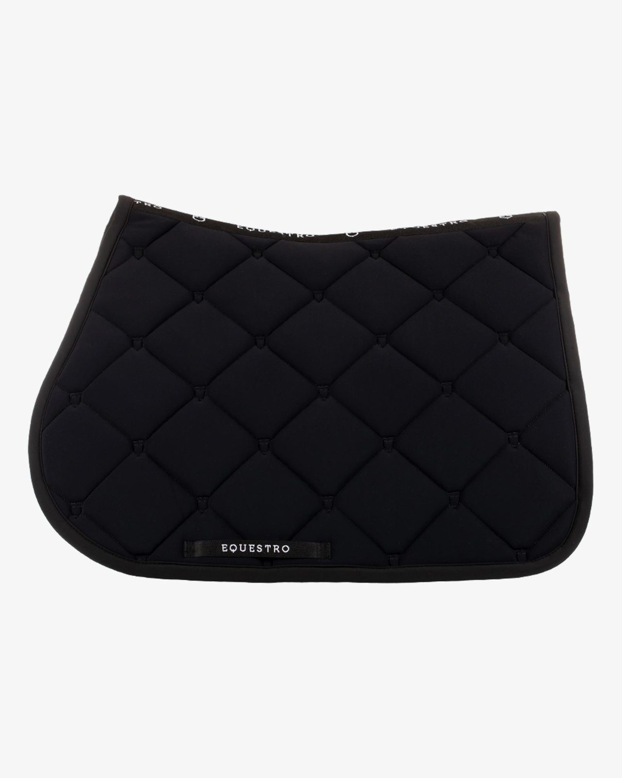 Jumping saddle pad in technical fabric