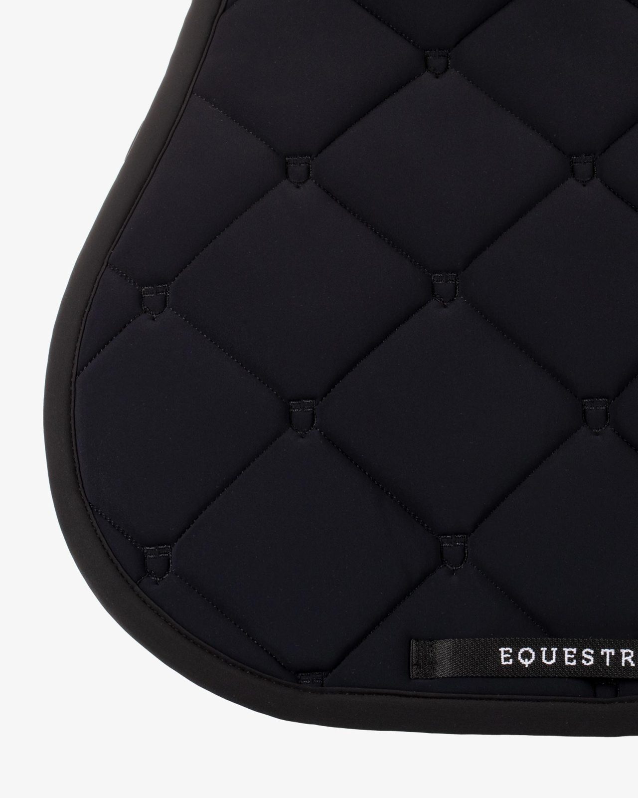 Jumping saddle pad in technical fabric