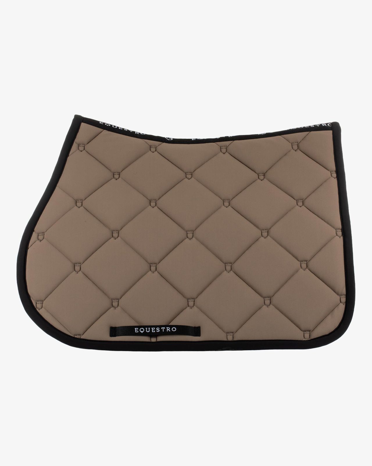 Jumping saddle pad in technical fabric