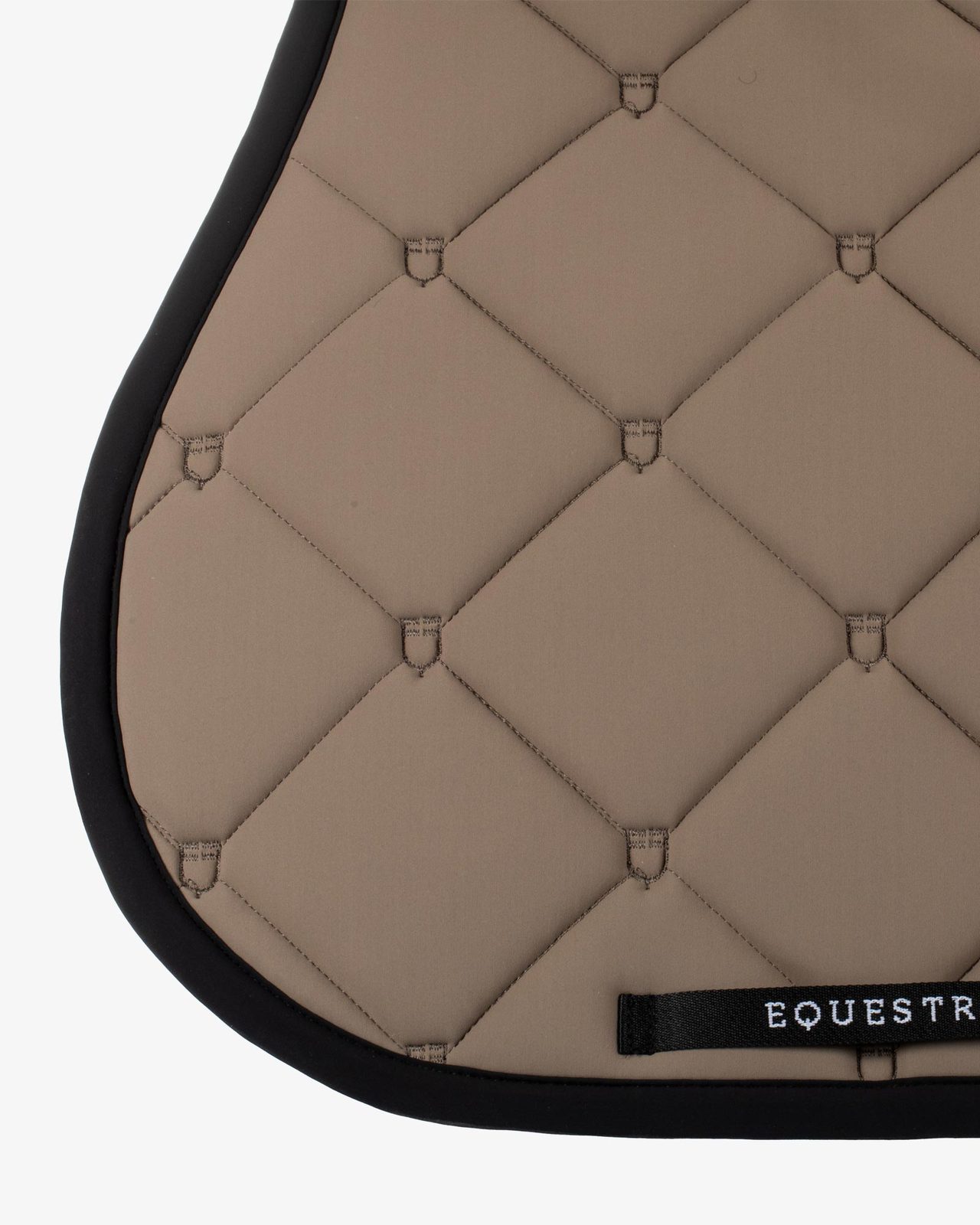 Jumping saddle pad in technical fabric