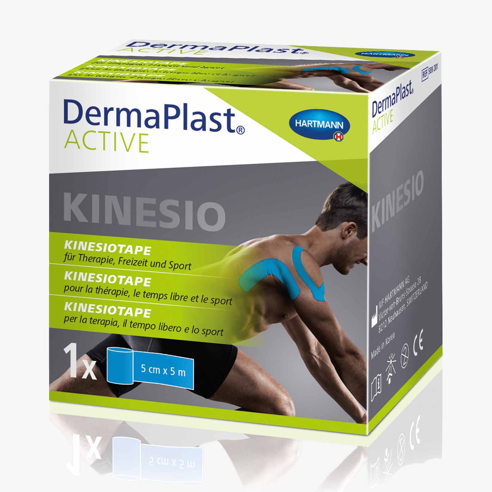 DermaPlast ACTIVE Kinesio Tape Blu