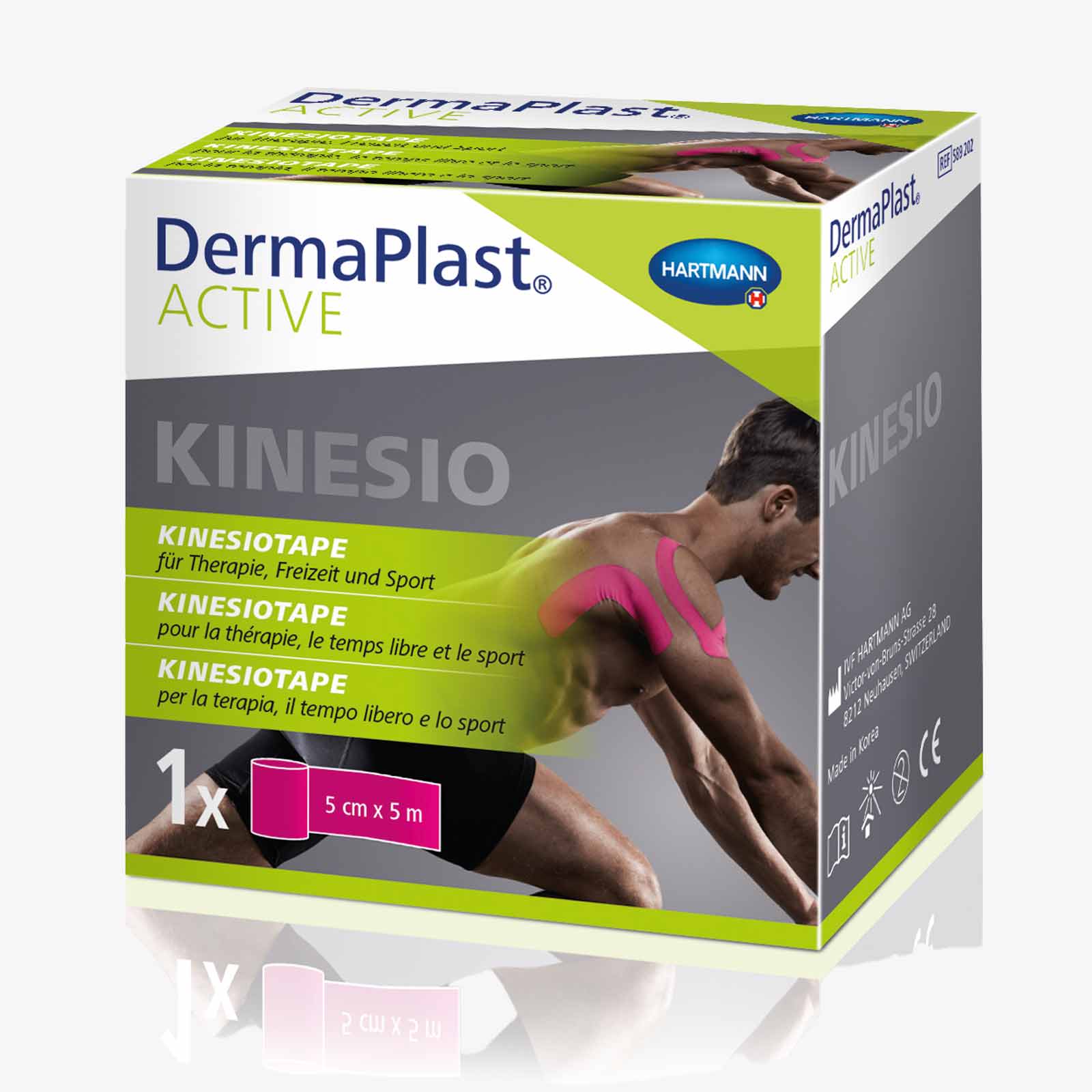 DermaPlast ACTIVE Kinesio Tape Rosa