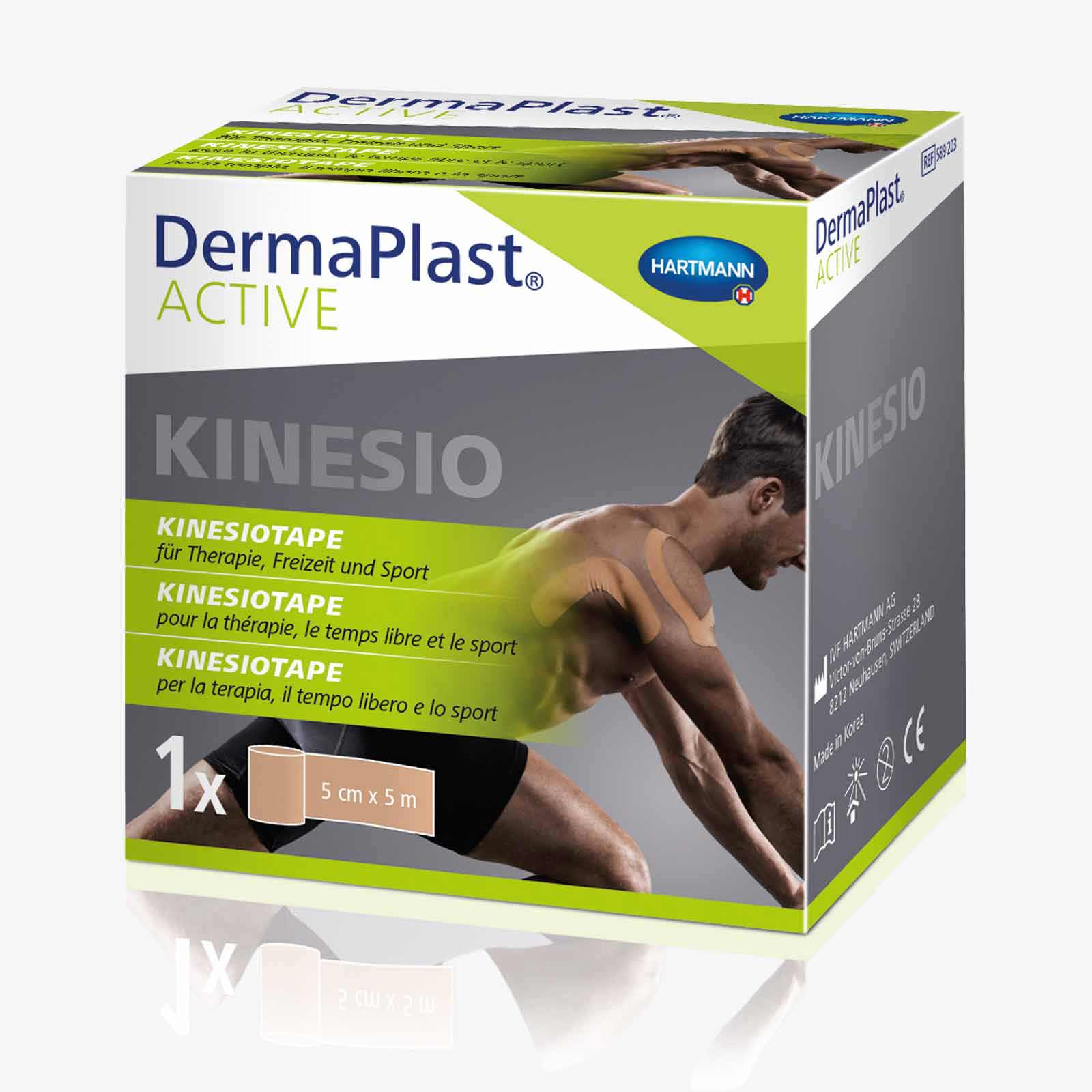 DermaPlast ACTIVE Kinesio Tape Beige
