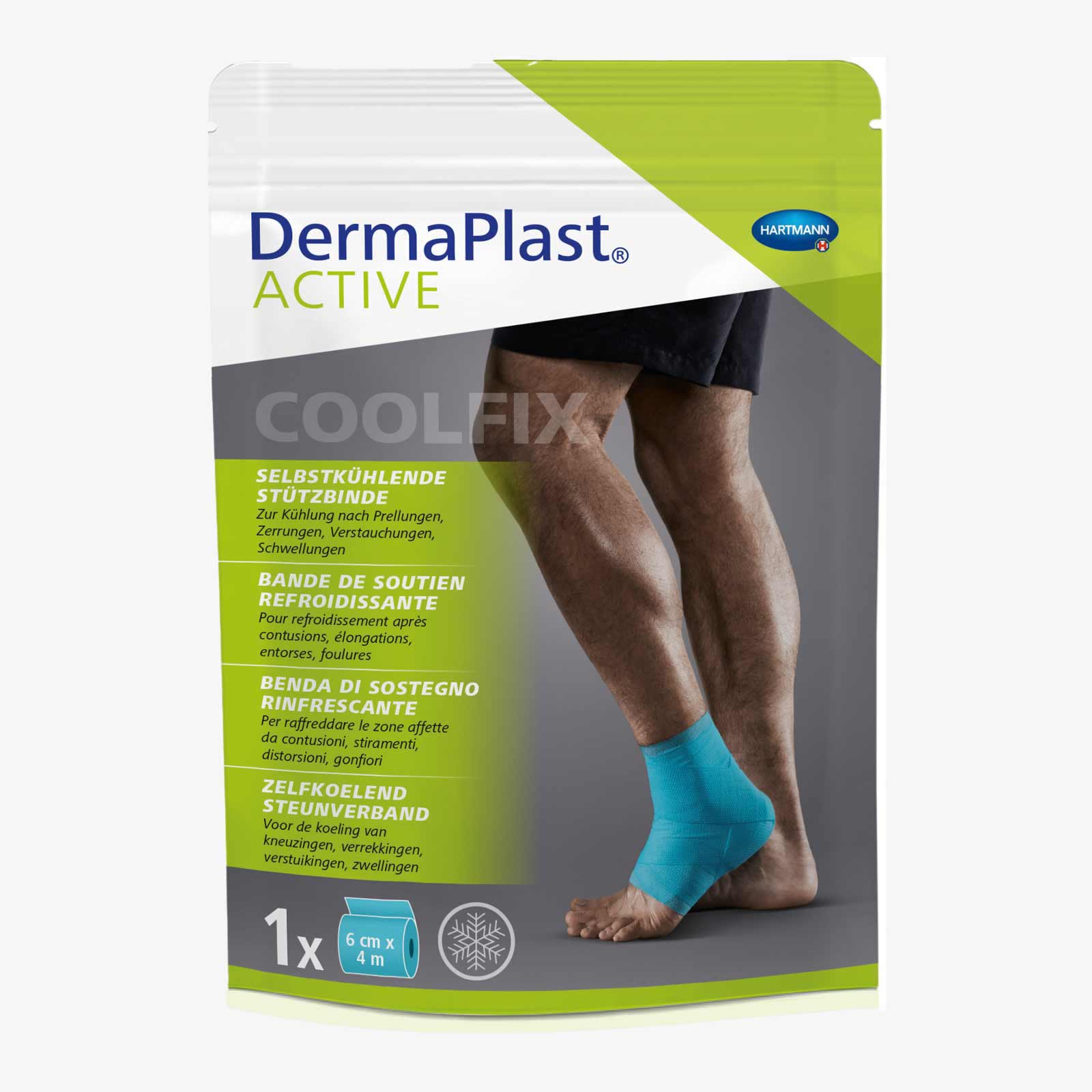 DermaPlast ACTIVE Benda di Sostegno Rinfrescante