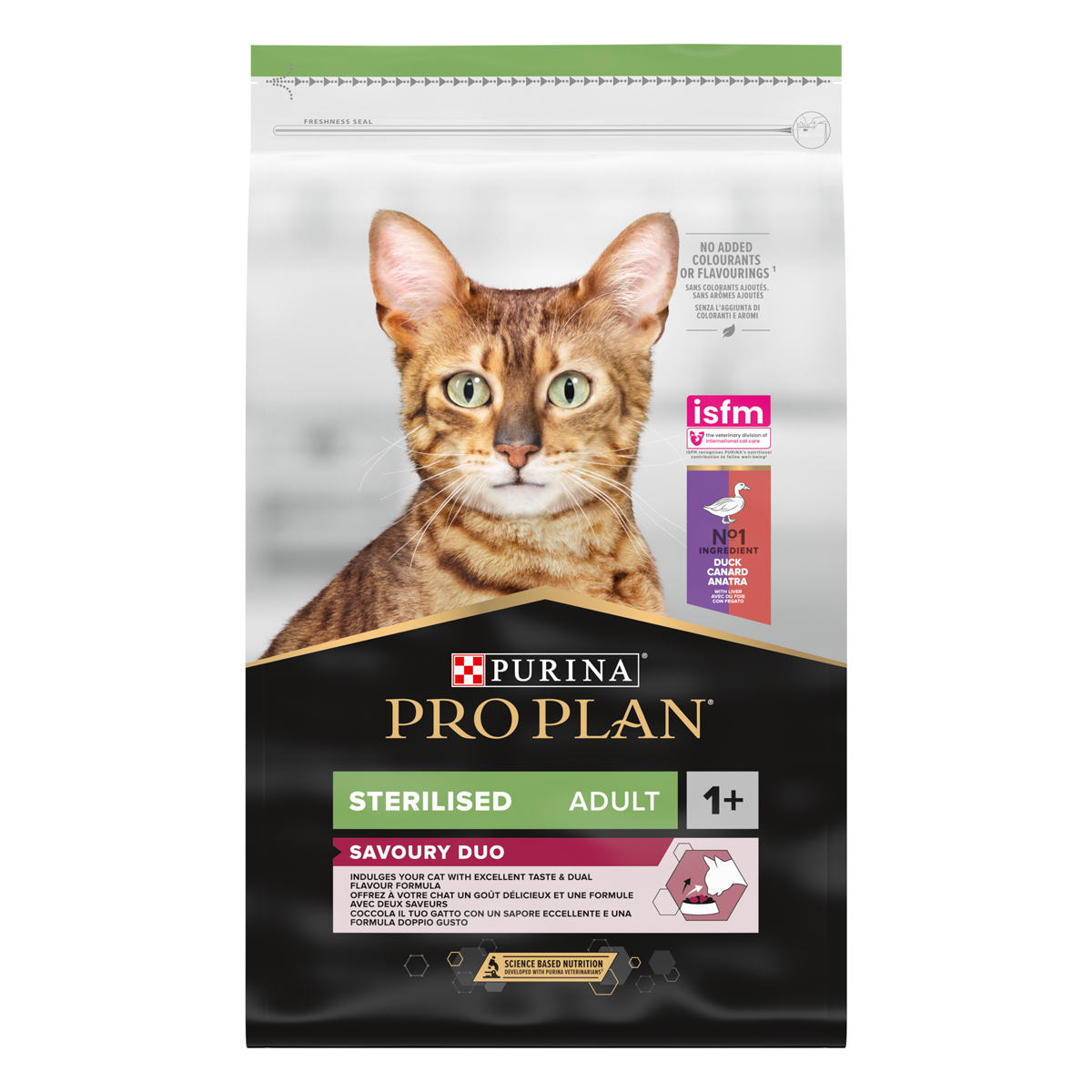 PURINA PRO PLAN® Sterilised Adult 1+ Savoury Duo Ricco In Anatra E Fegato