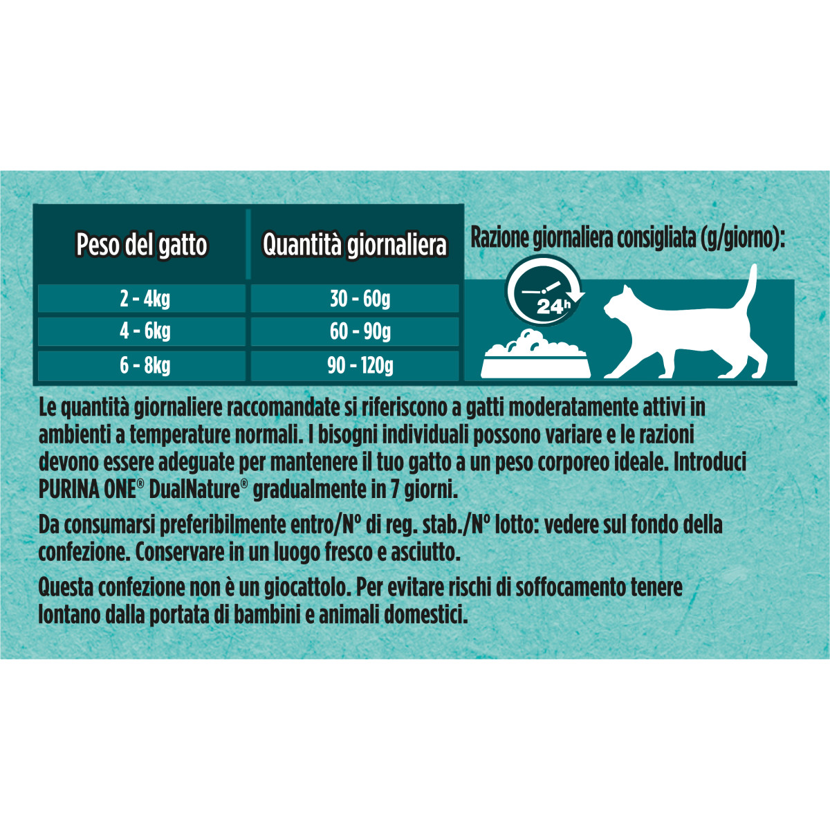 PURINA ONE® DualNature Adult Salmone 400g