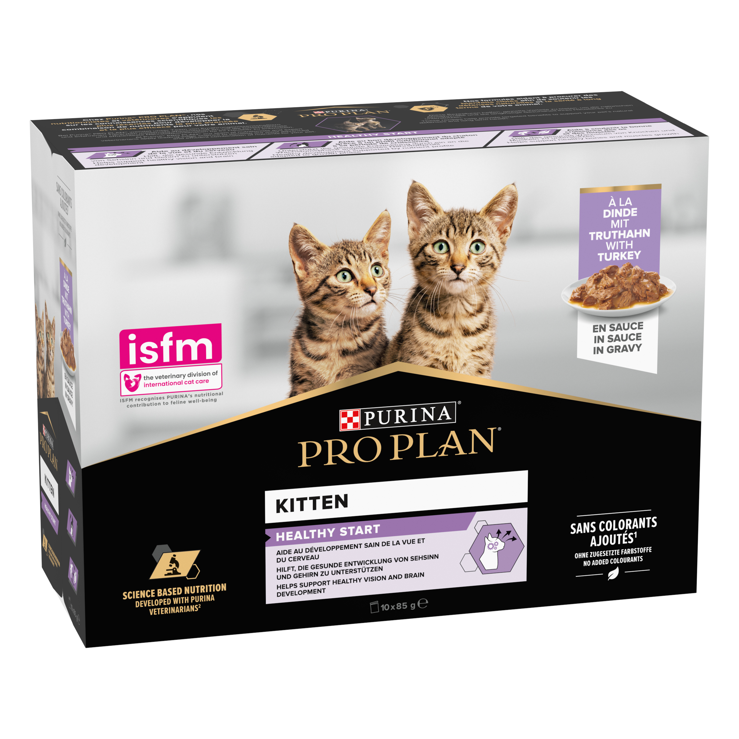 PURINA PRO PLAN® kitten umido multipack tacchino in salsa