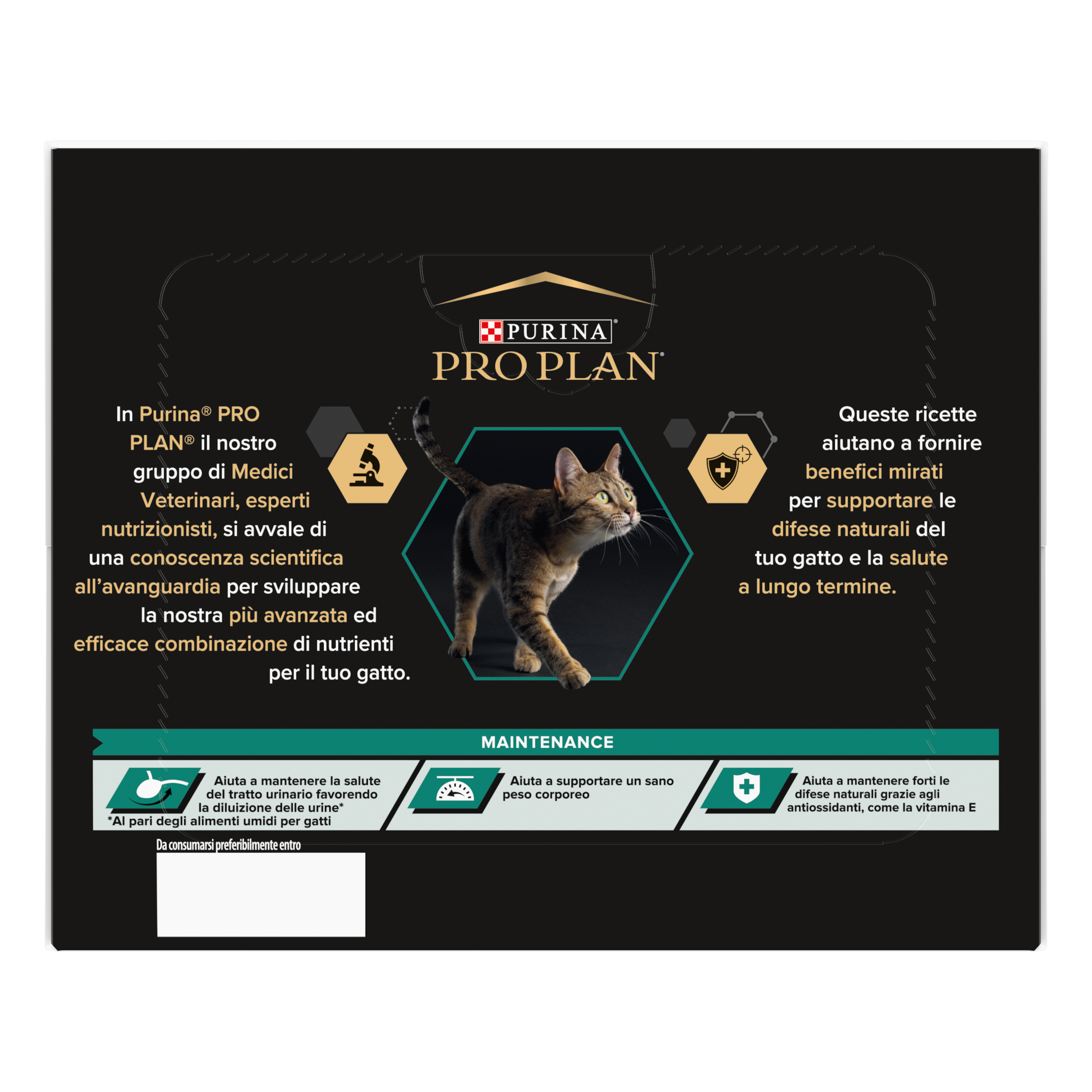 PURINA® PRO PLAN® Adult STERILISED MAINTENANCE MPK con pollo e manzo in salsa