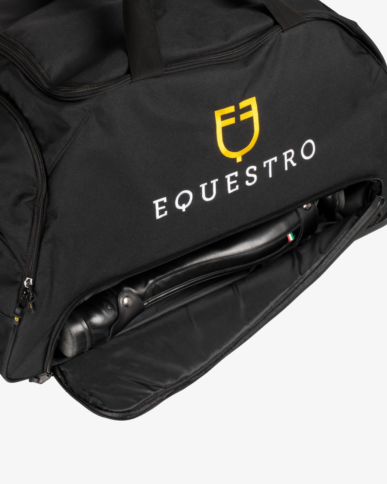 Trolley bag embroidered logo