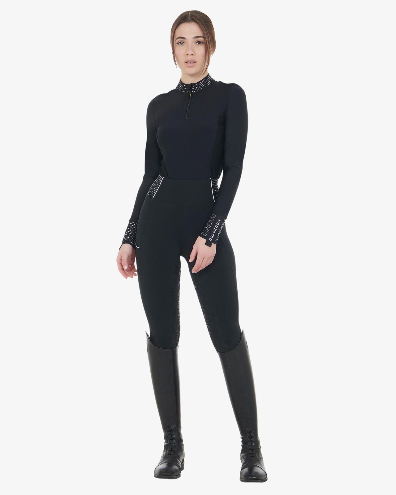 Women's slim fit leggings rhinestones