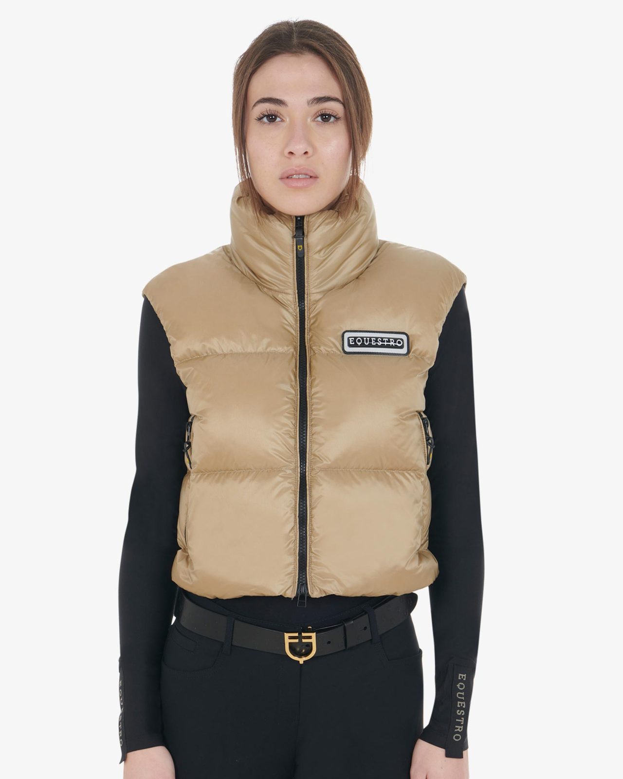Smanicato donna corto con zip