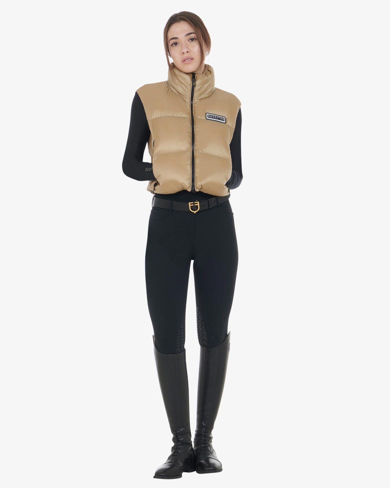 Smanicato donna corto con zip