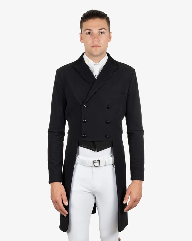 Men's competition dressage tailcoat in technical fabric