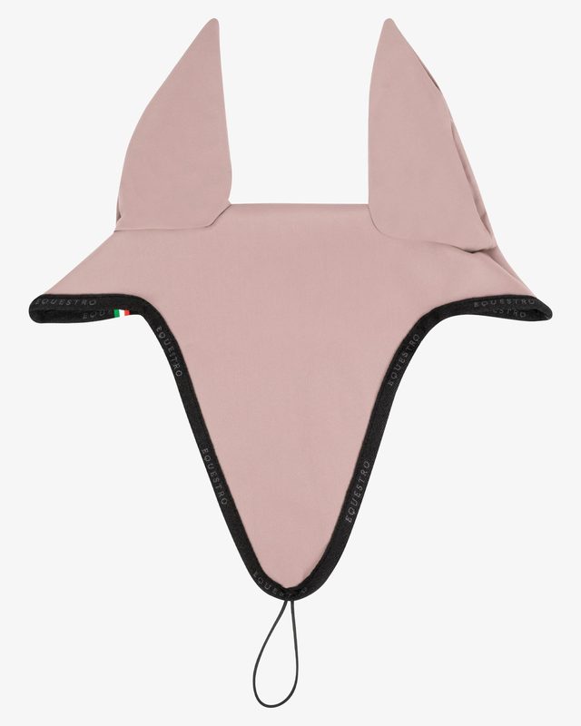Fly veil in technical fabric with noseband attachment