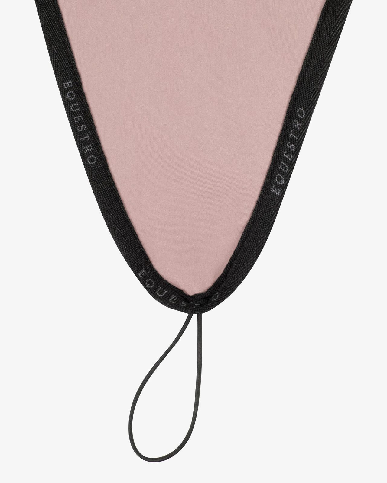 Fly veil in technical fabric with noseband attachment