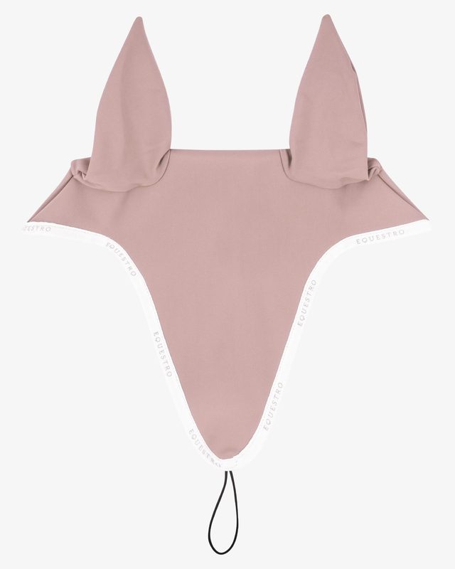 Fly veil in technical fabric with noseband attachment