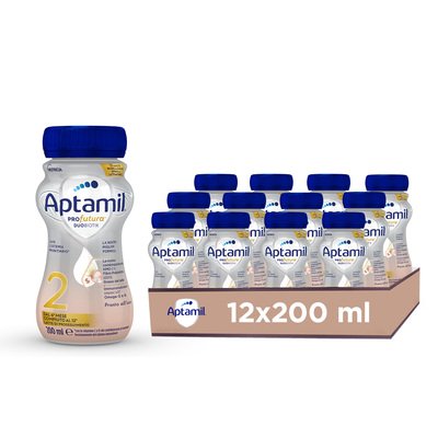 Aptamil 2 Latte Liquido Ml.500 [4 BOTTIGLIE] : : Alimentari e cura  della casa