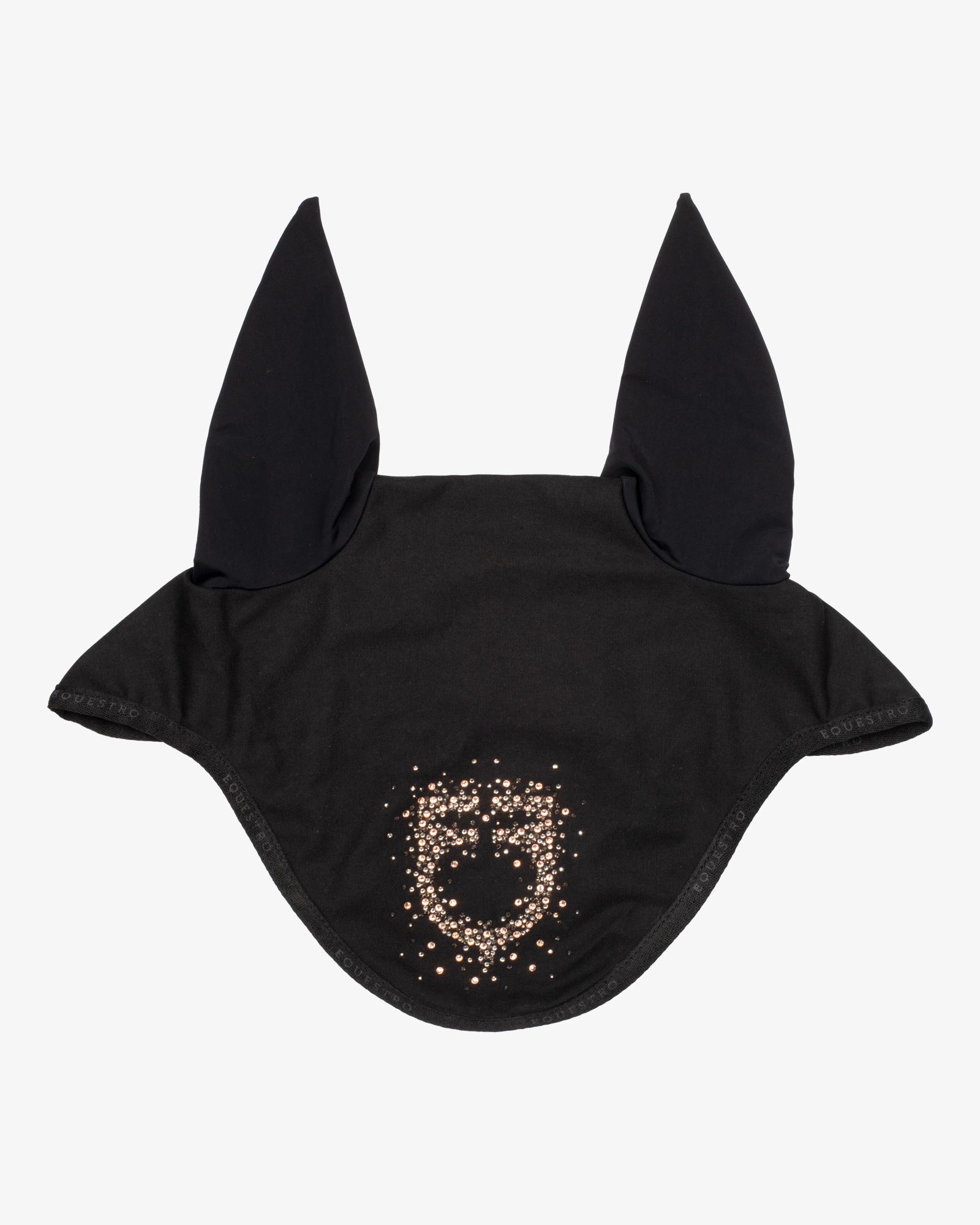 Fly veil technical fabric glitter logo
