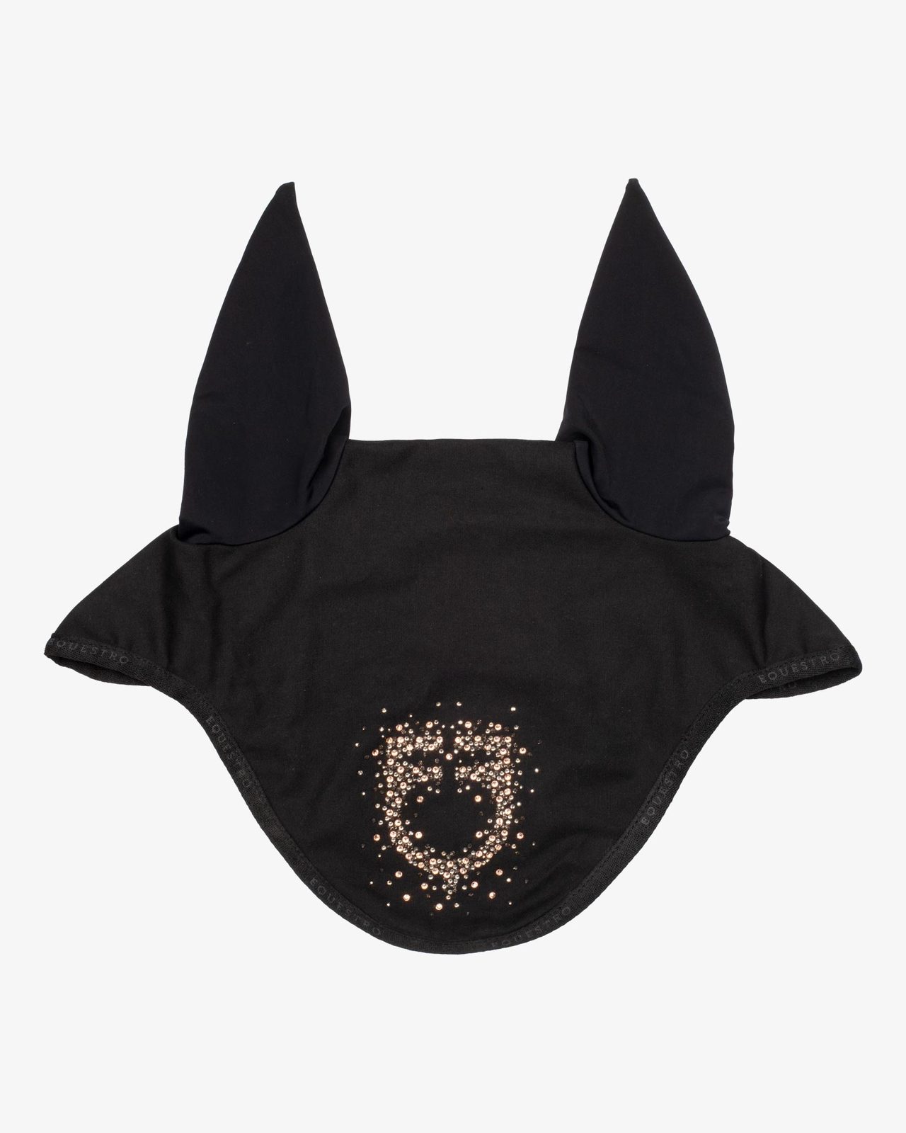 Fly veil technical fabric glitter logo