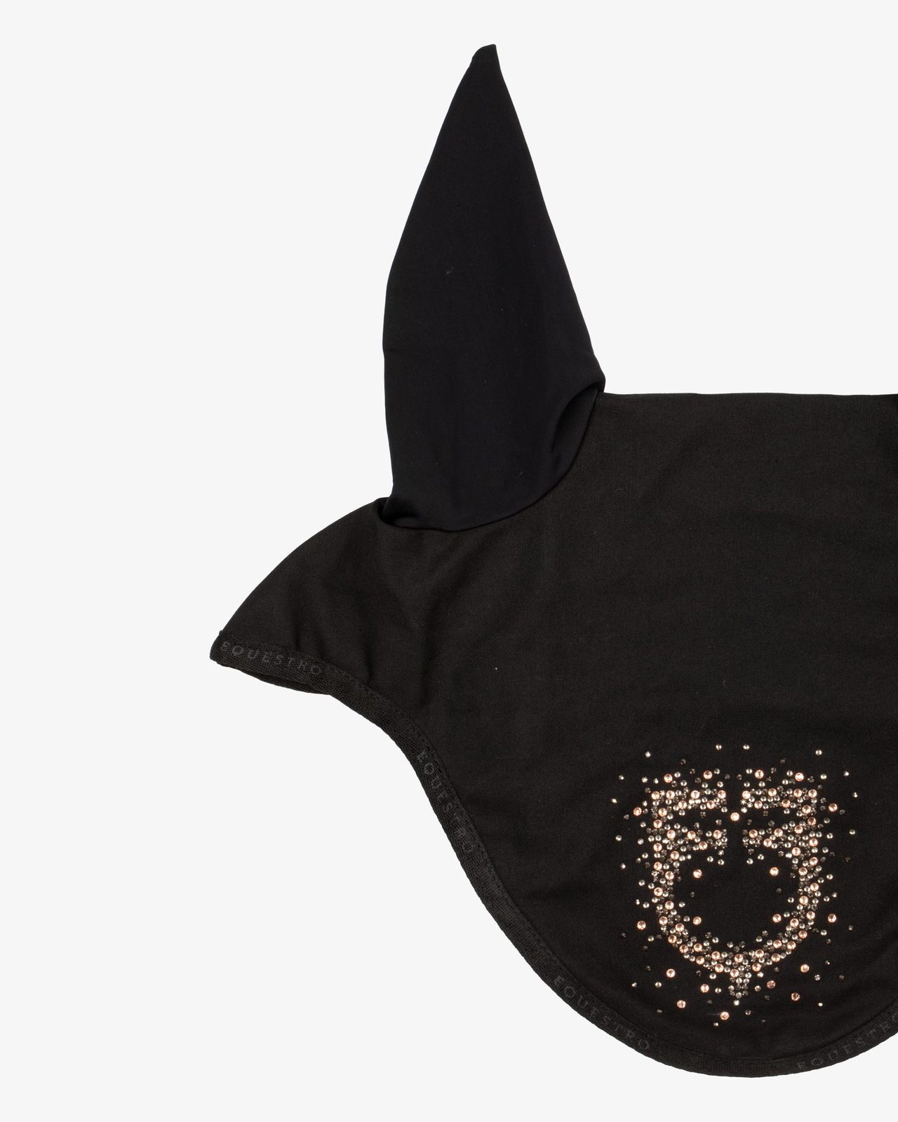 Fly veil technical fabric glitter logo