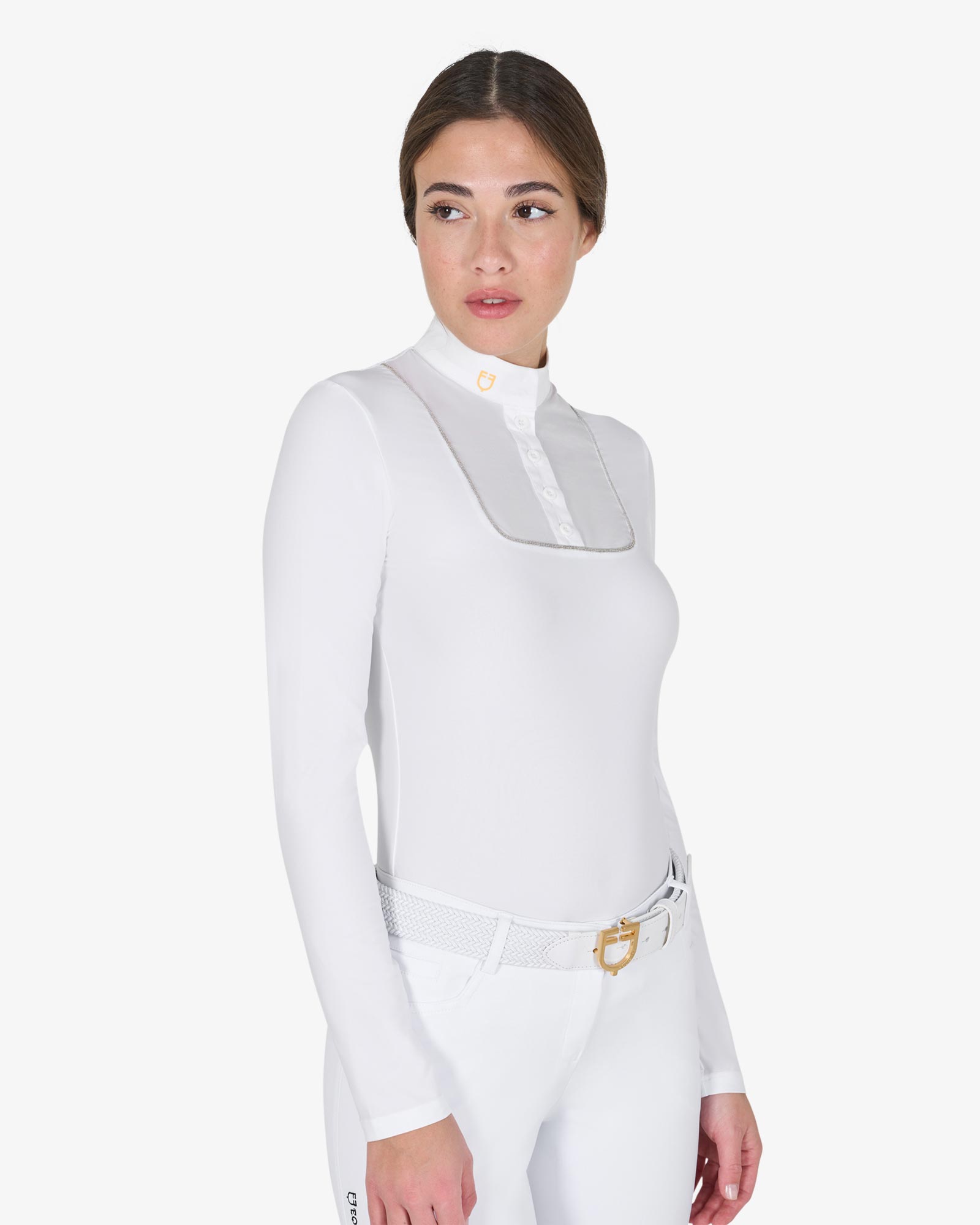 Equestro Women's Monogram Competition Polo Shirt main image 1