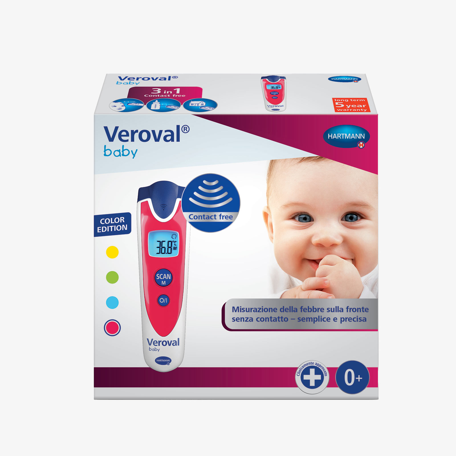 Veroval baby Color Edition - Rosso