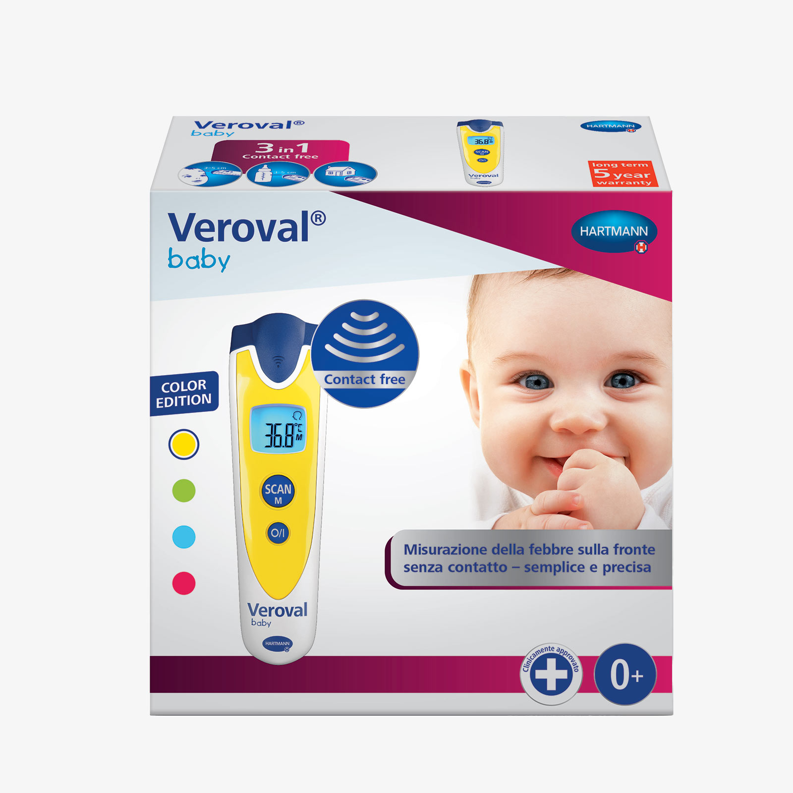 Veroval baby Color Edition - Giallo