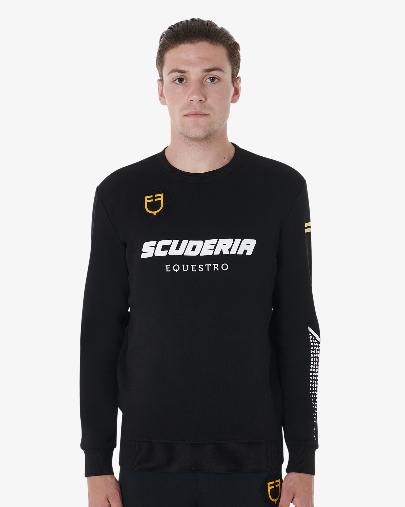 Vestin Felpa Uomo Girocollo Basic Top Qualità Top Vestibilità - Dash K Modello 2 Divertente Humor Made In Italy Nero S 105578686