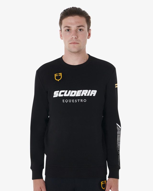 Felpa uomo girocollo Scuderia Equestro