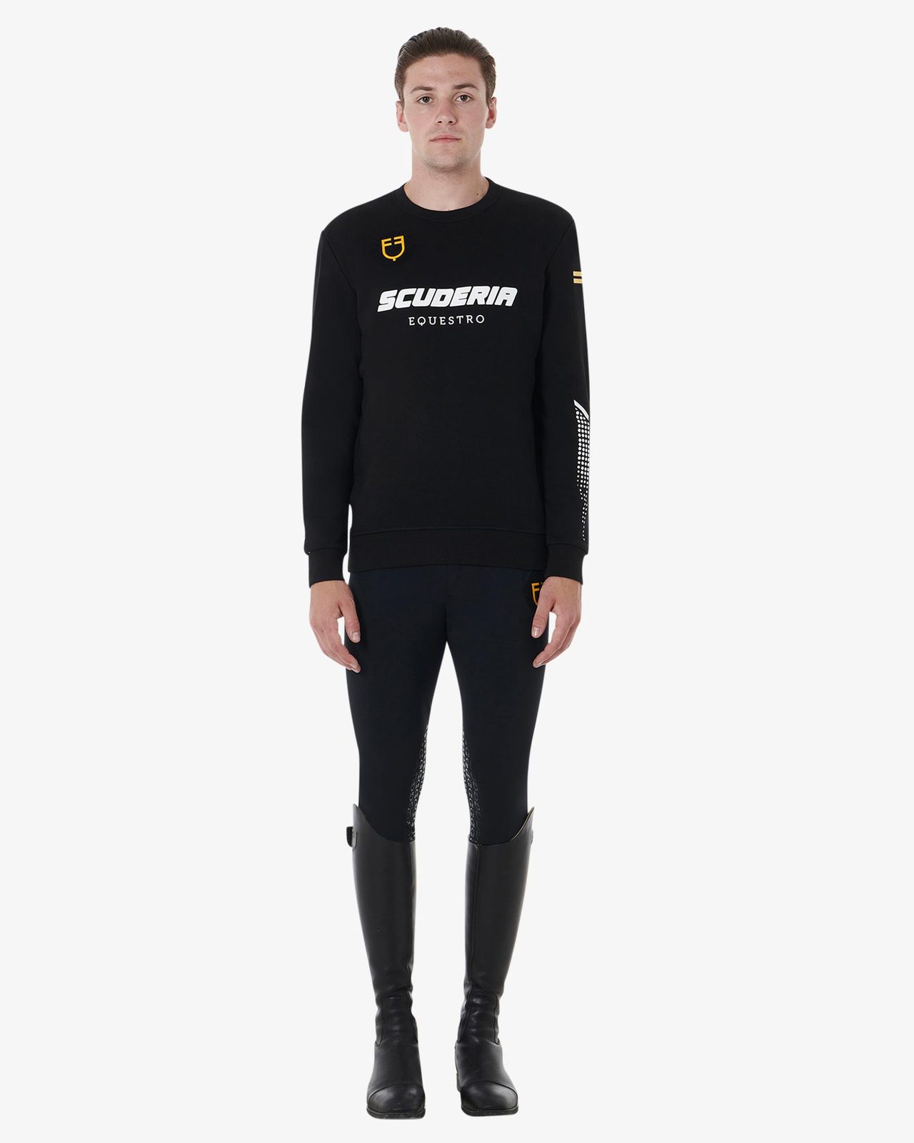 Felpa uomo girocollo Scuderia Equestro