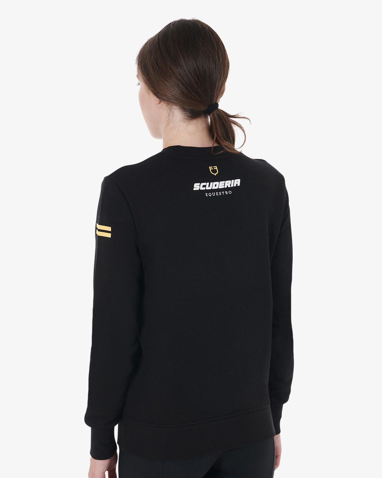 Felpa donna girocollo Scuderia Equestro