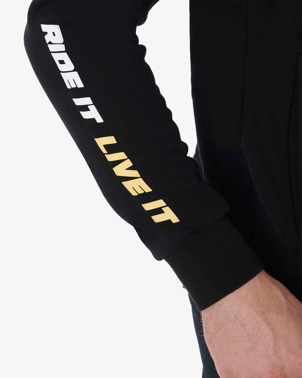 Felpa uomo cappuccio Scuderia Equestro pile