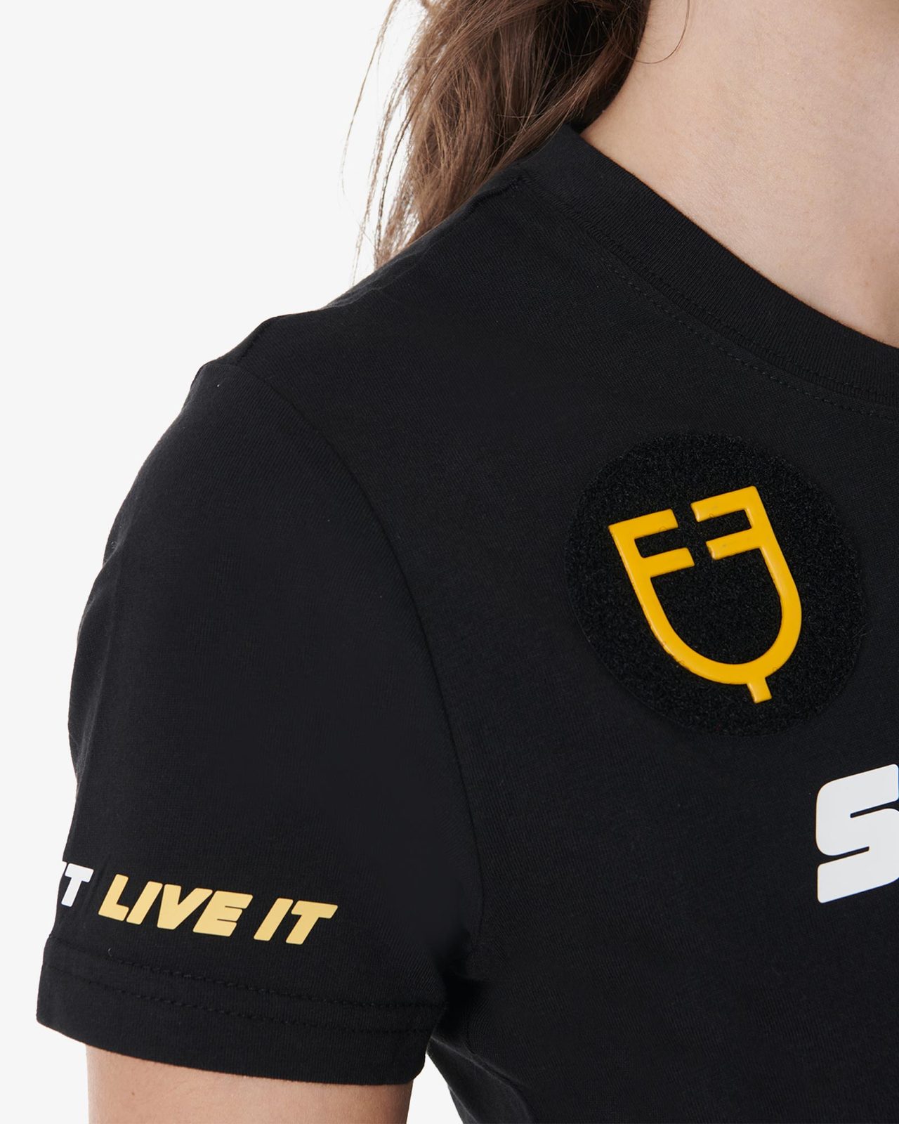 T-shirt donna slim fit Scuderia Equestro