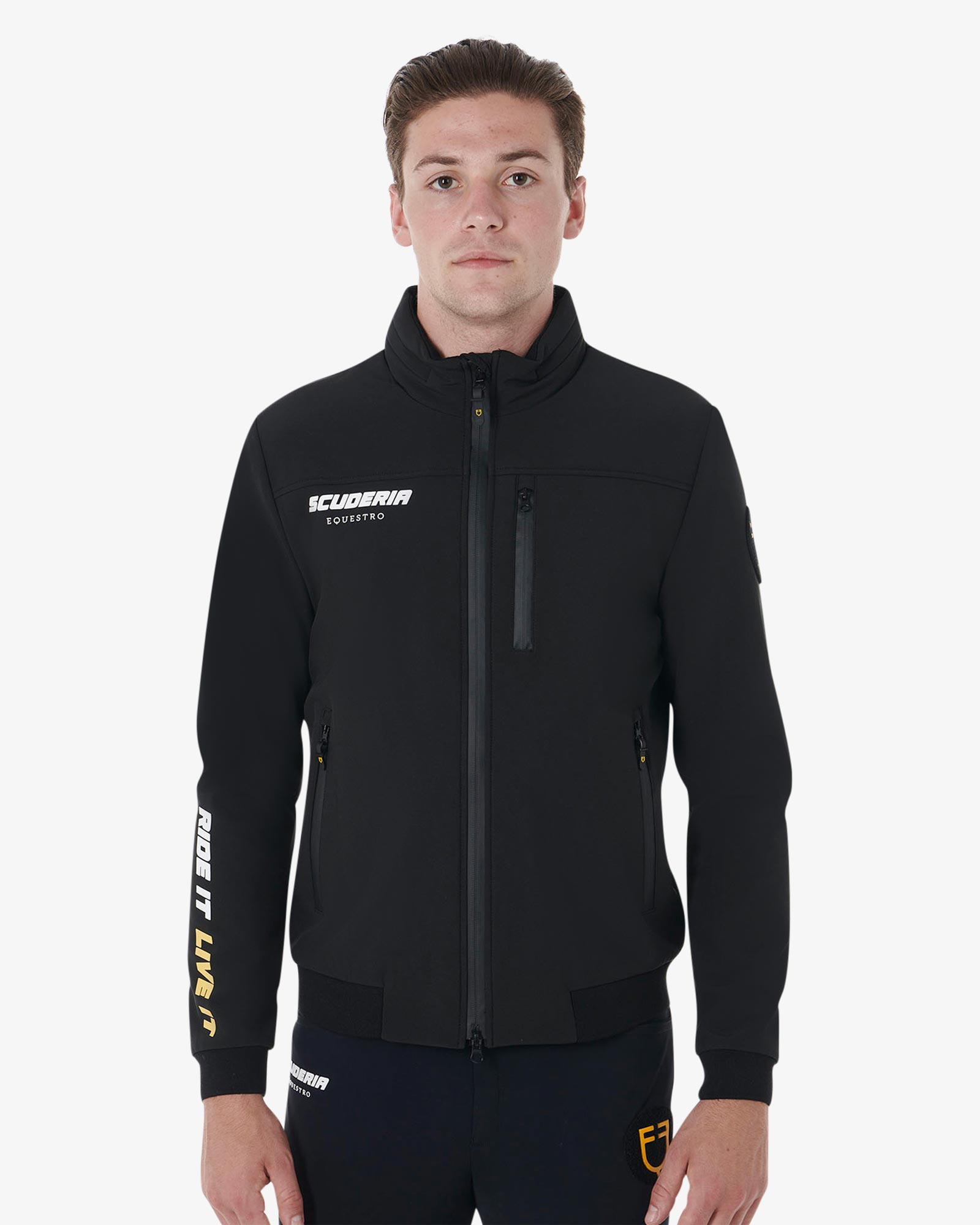 Giacca uomo in tessuto tecnico Scuderia Equestro