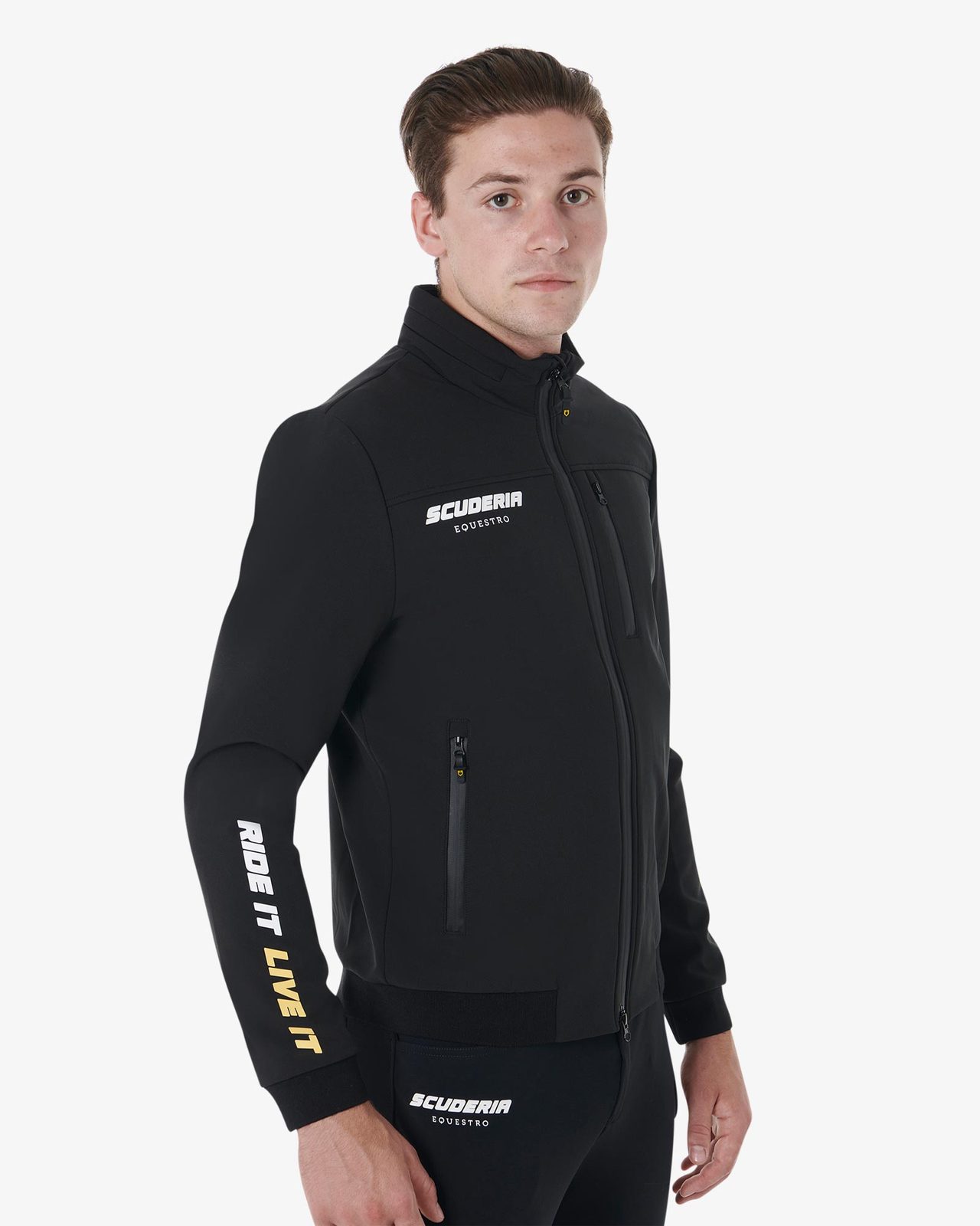 Giacca uomo in tessuto tecnico Scuderia Equestro