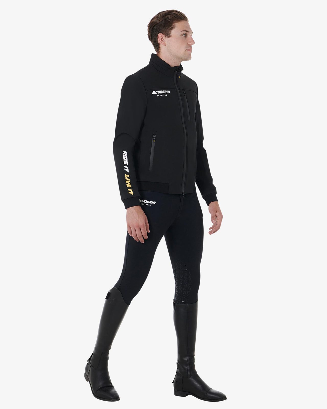 Giacca uomo in tessuto tecnico Scuderia Equestro