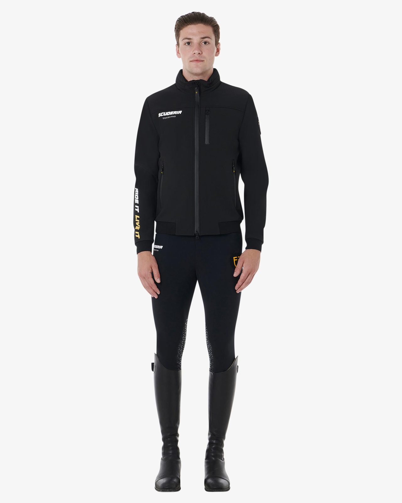 Giacca uomo in tessuto tecnico Scuderia Equestro