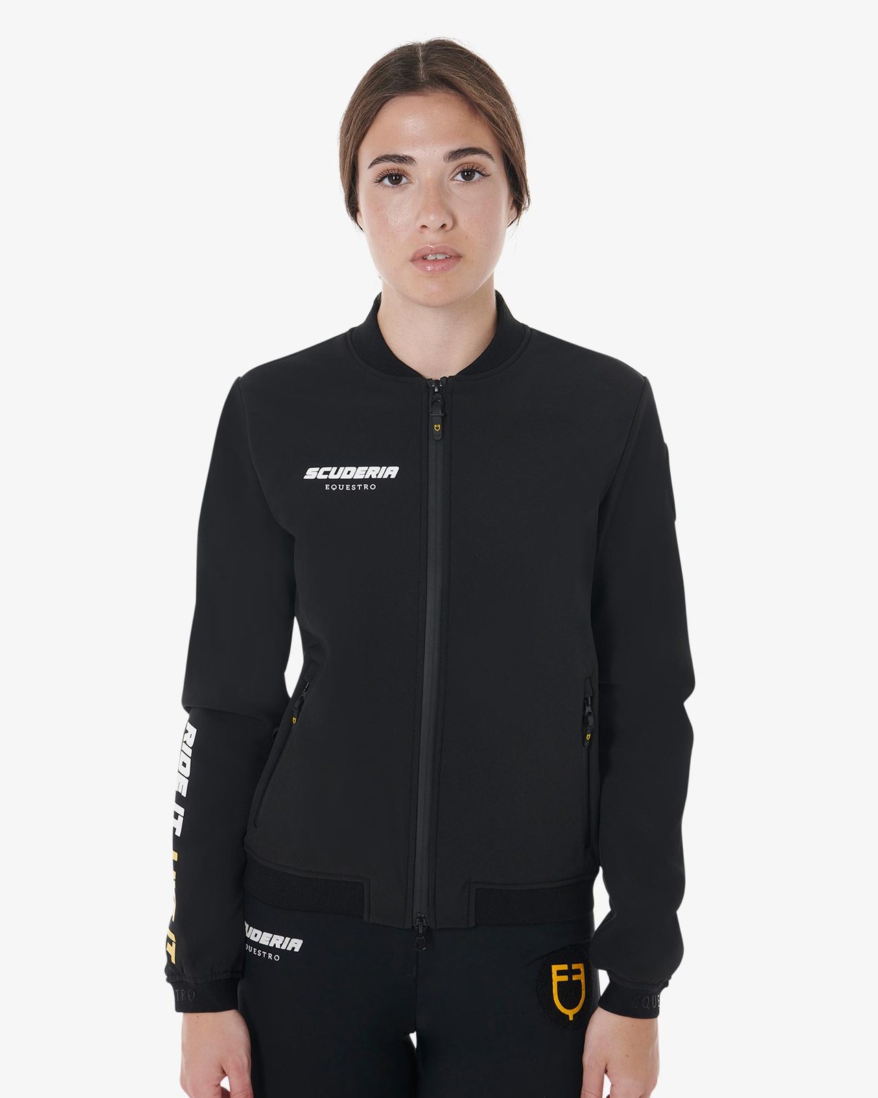 Bomber donna tessuto tecnico Scuderia Equestro