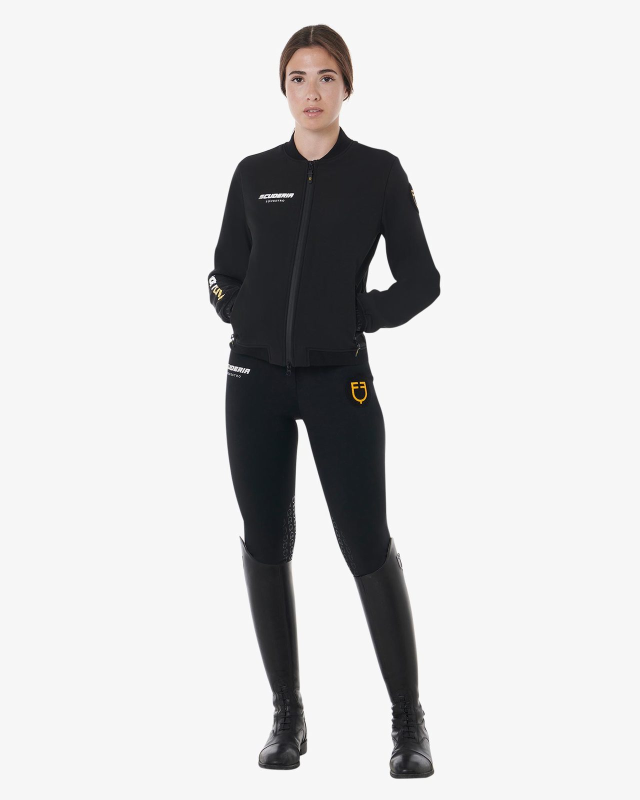 Bomber donna tessuto tecnico Scuderia Equestro