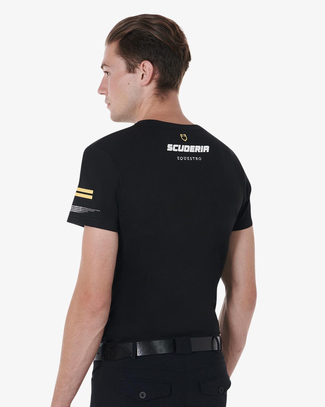 T-shirt uomo cotone stretch Scuderia Equestro