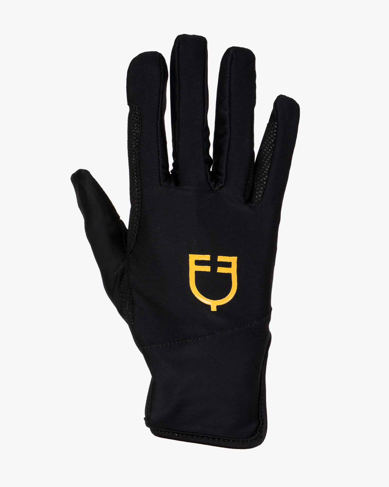 Guanti donna in speciale tessuto in elastan con logo