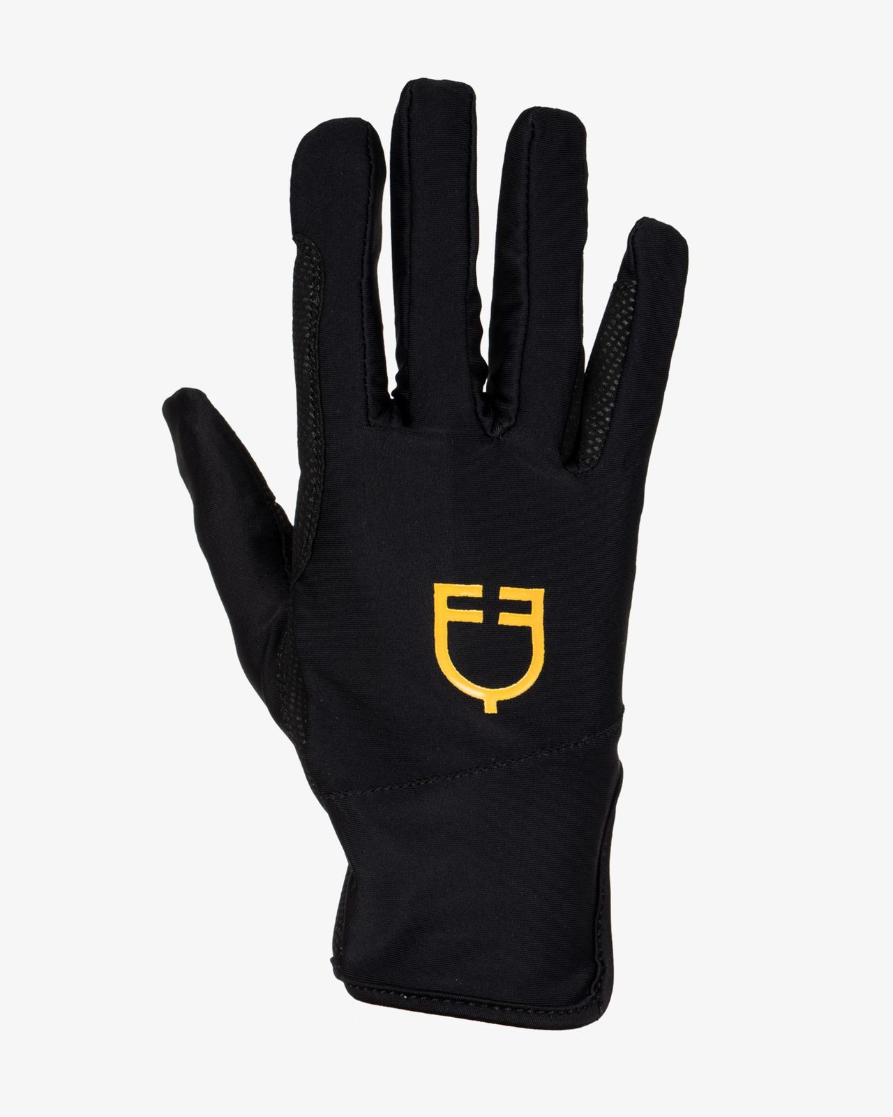 Guanti donna in speciale tessuto in elastan con logo