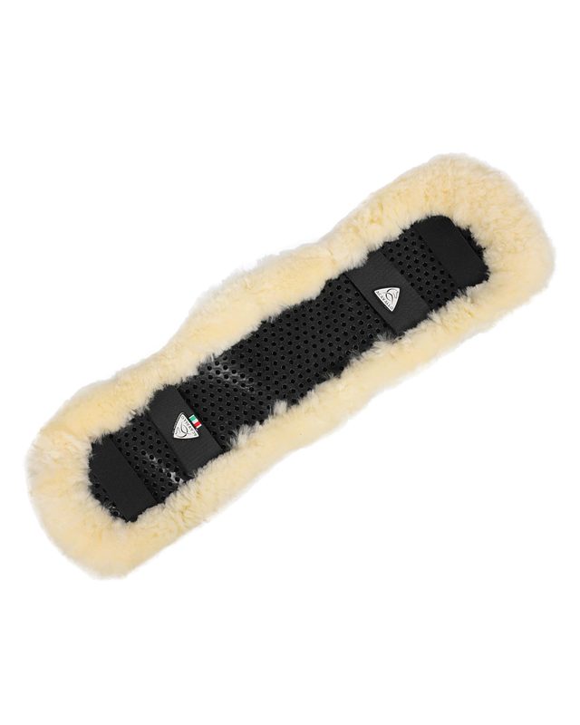 Shaped girth sleeve Classic gel sheepskin