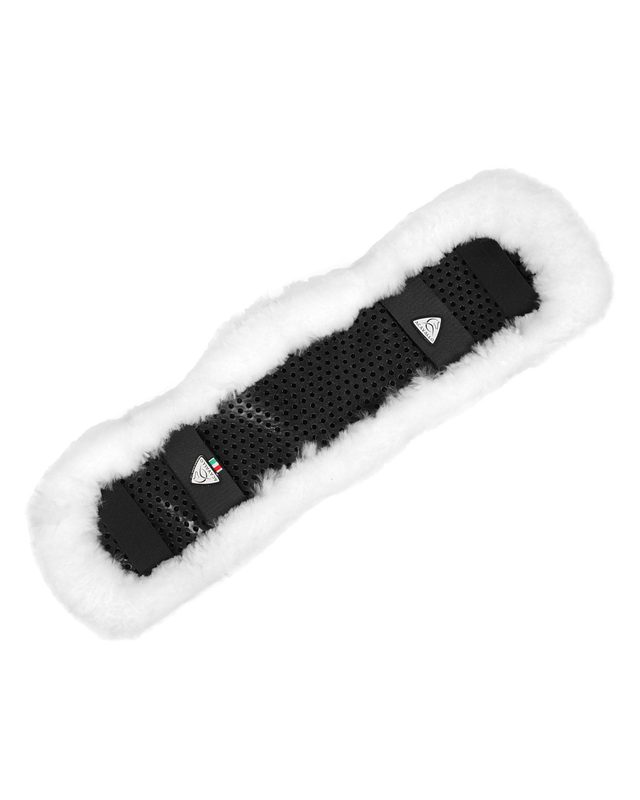 Shaped girth sleeve Classic gel sheepskin