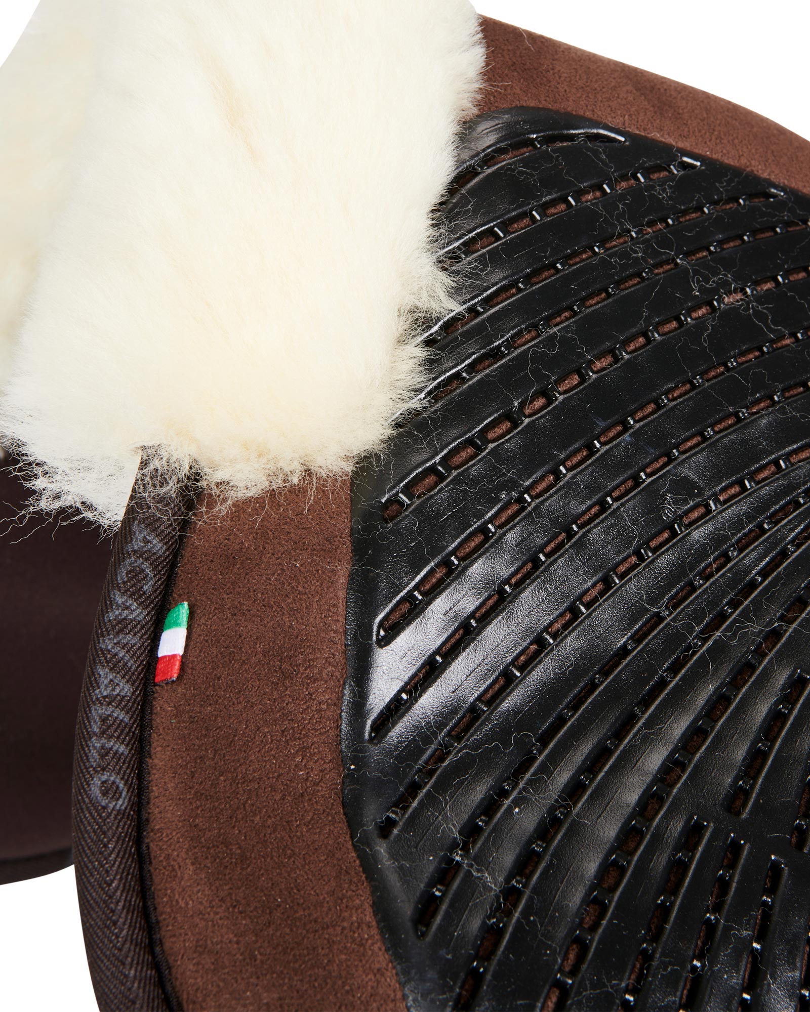 Pad MF-S JCCS-S CW-CS suede cut-out sheepskin gel grip flat
