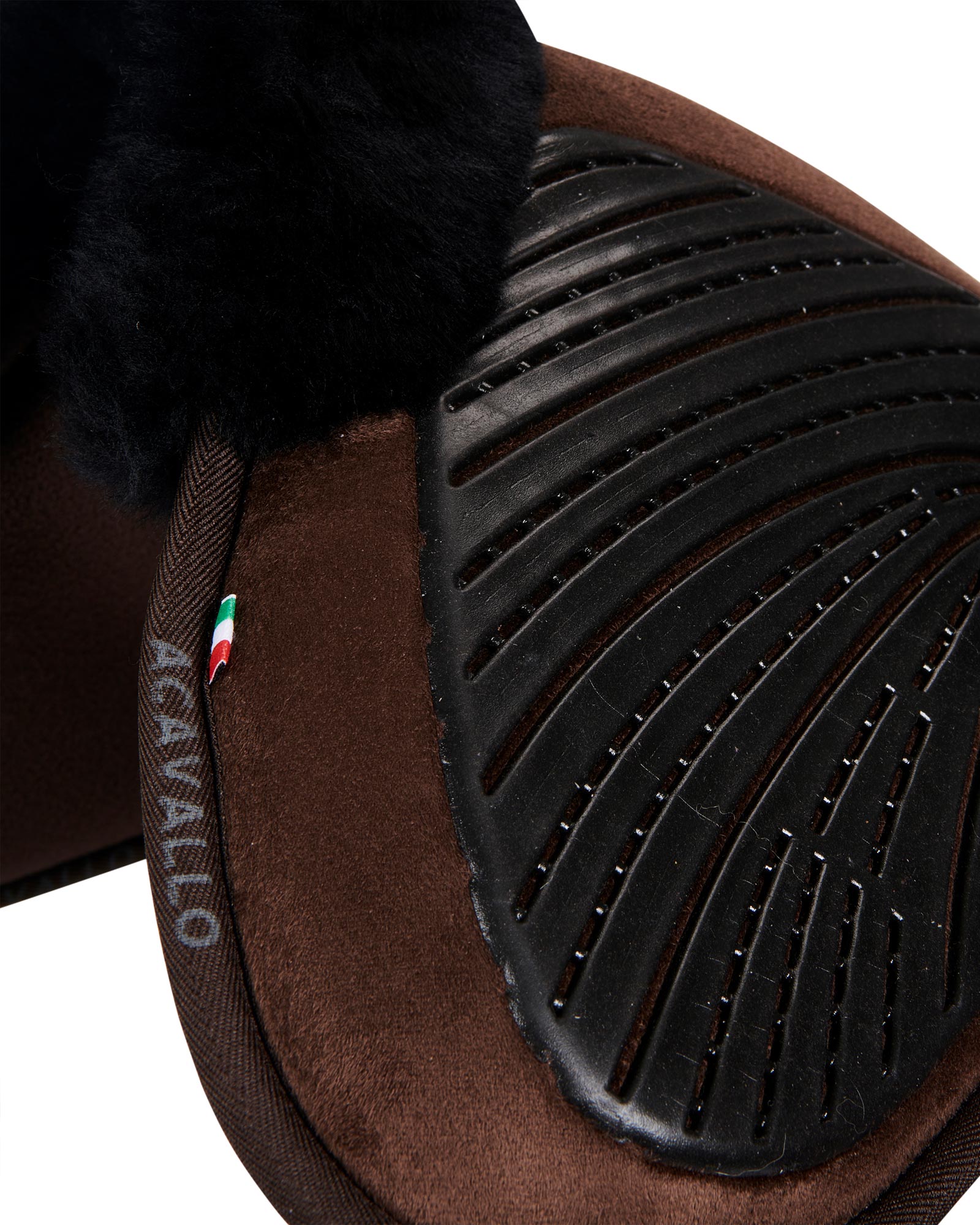 Pad MF-S JCCS-S CW-CS suede cut-out sheepskin gel grip flat