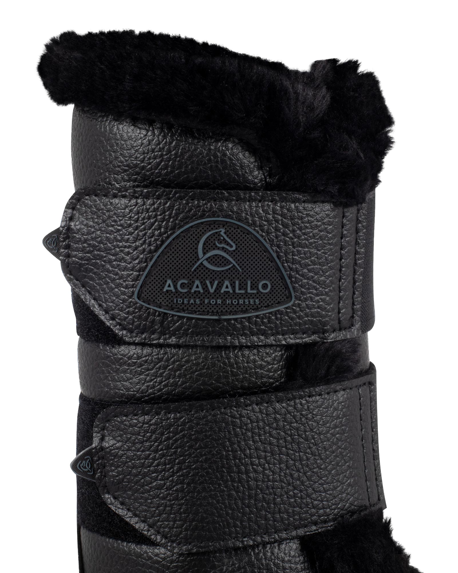 Gamaschen Vorderbeine Eco-Leder & Eco-Fell
