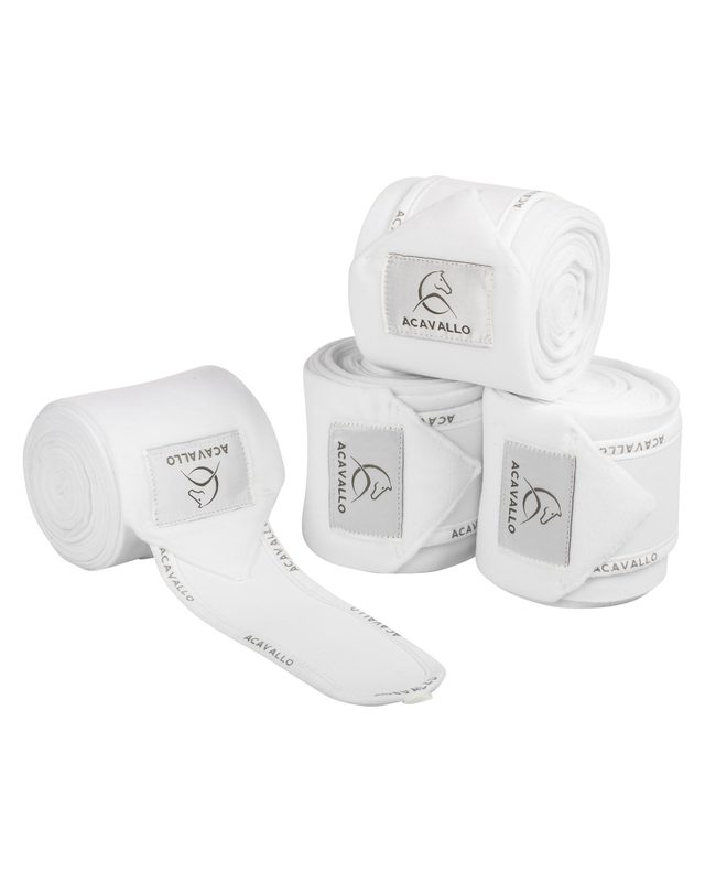 Anti-pilling fleece bandages hook-and-loop closure fastening