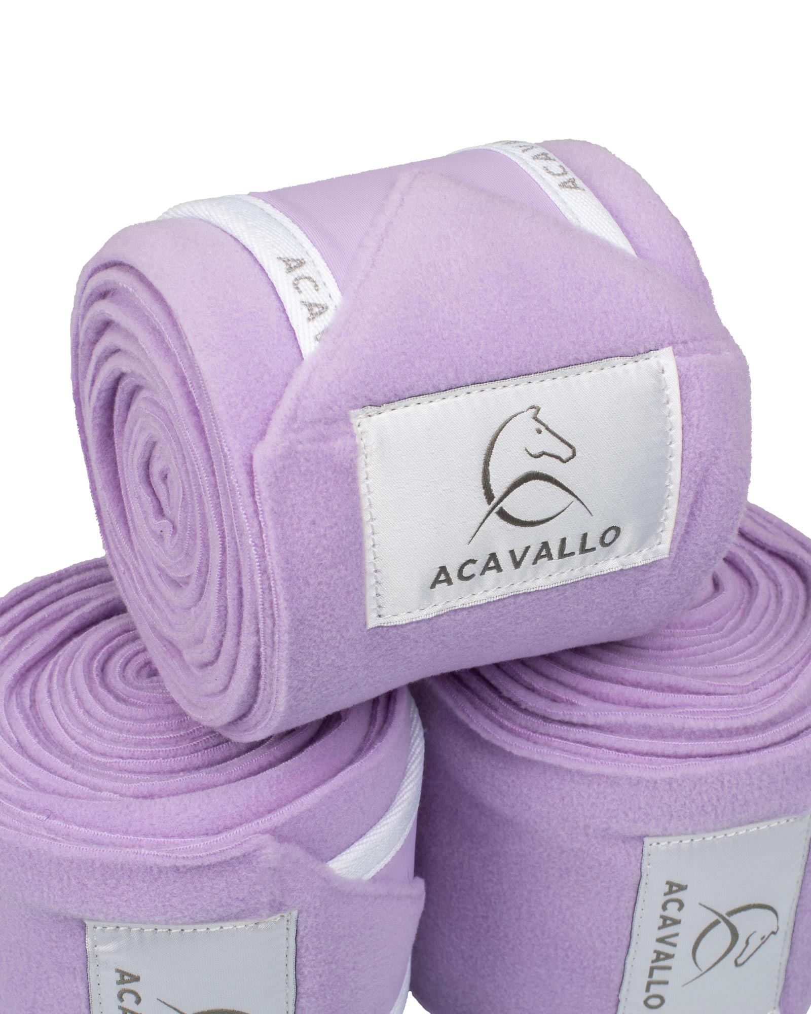Anti-pilling fleece bandages hook-and-loop closure fastening