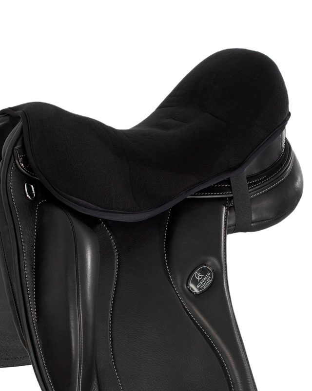 Copriseggio dressage Ortho-Coccyx gel-in Hexagonal Dri-lex 20 mm